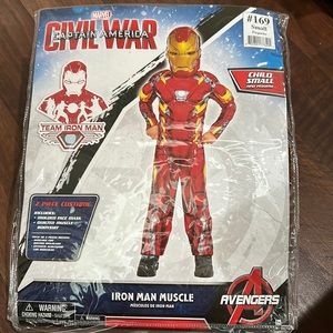 Toddler Iron Man Muscle Costume Size 4-6